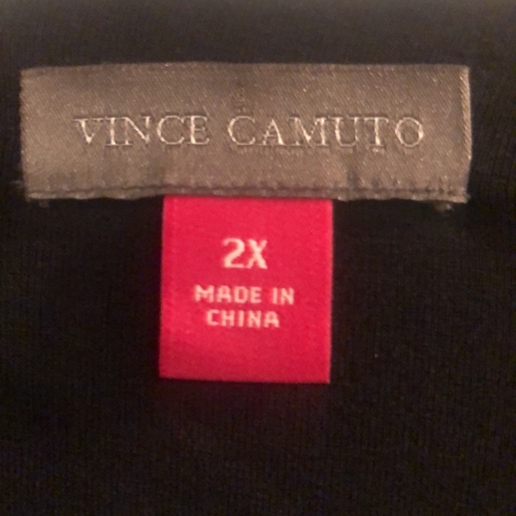 Vince Camuto black floral long dress in, 2X - Picture 5 of 6